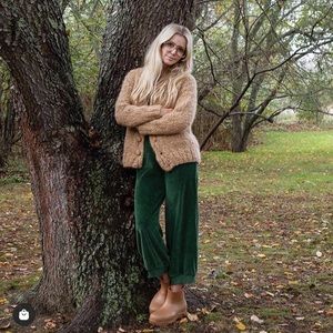 Kondi velour tank jumpsuit xs